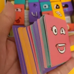 Mottatt Expression Puzzle Byggeklosser Spill med Bell fra kunde L***i.