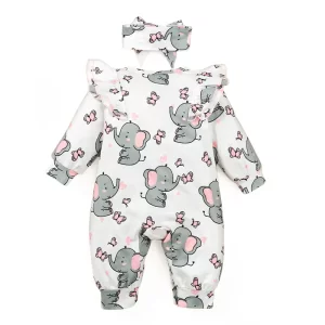 babyromper, langermet romper