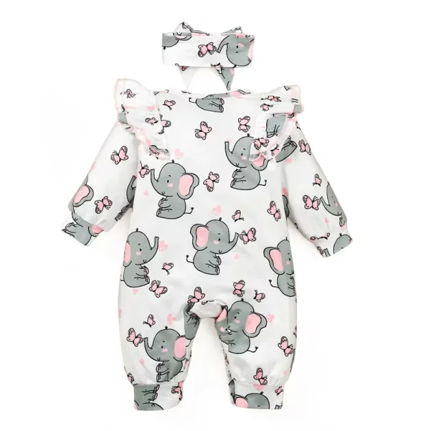 babyromper, langermet romper