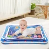 water play mat, inflatable water mat, tummy time water mat