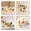 montessori toy, stacking toy, montessori stacking toy, wooden stacking blocks