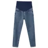 gravidbukser, jeans med rette ben, graviditetsbukser, graviditetsjeans, jeans over bump