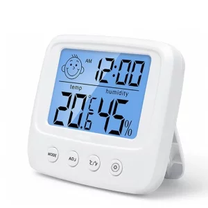 romtermometer, digitalt hygrometer digitalt romtermometer, romfuktighetsmåler