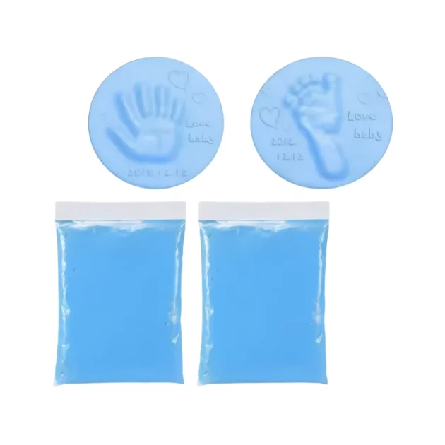 clay handprint, clay footprint, handprint clay kit