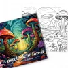 coloring book, stress relief coloring book, psychedelic coloring book, art coloring book