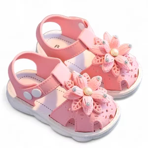 closed toe sandals, girls sandals, summer sandals, summer shoes, kids sandals, beach sandals, floral sandals, casual sandals