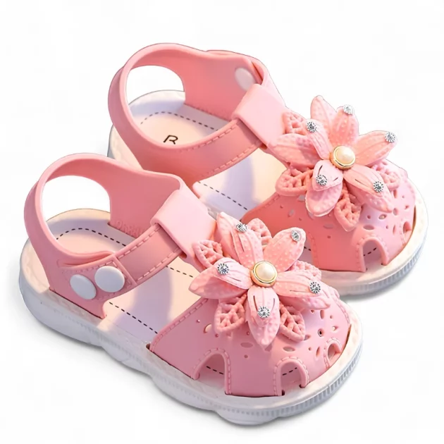closed toe sandals, girls sandals, summer sandals, summer shoes, kids sandals, beach sandals, floral sandals, casual sandals