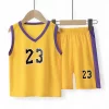 sports suit, kids basketball suit, basketball jersey and shorts
