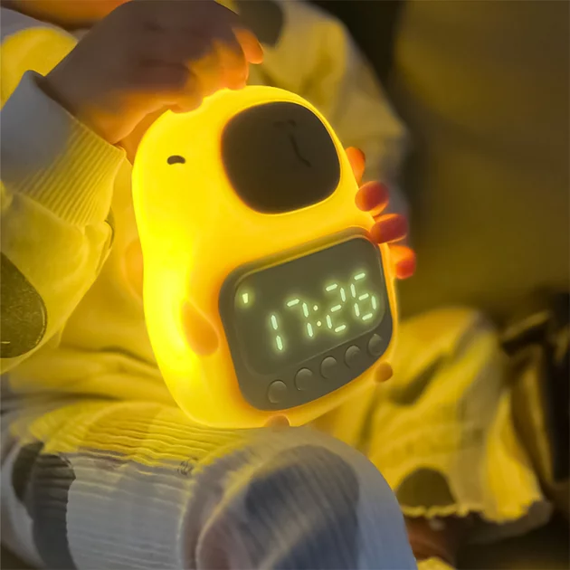 capybara night light, cute night light, cute night lamp, nursery lamp, soft night light