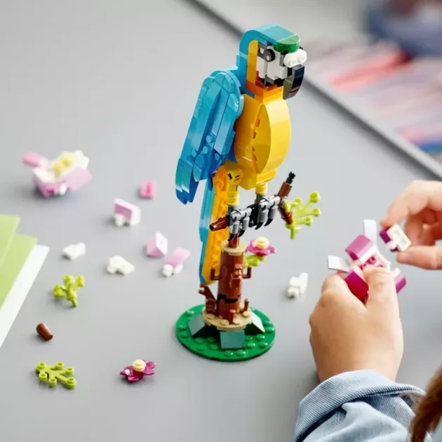 building toy set, animal toy