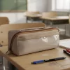 large pencil case, pen pouch, cute pencil pouch, pencil case with compartments