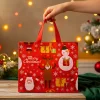 christmas gift bag, gift bag with handles, christmas tote bags