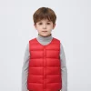 sleeveless puffer jacket