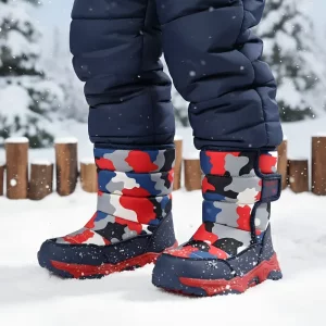 winter shoes, snow boots, plush snow boots, plush winter shoes, waterproof winter boots, non slip winter shoes