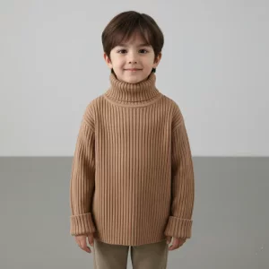 high neck sweater, loose sweater, knitted sweater, chunky knit sweater, oversized knit sweater