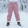 insulated pants, fleece lined pants, thick pants
