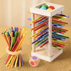 wooden stick drawing game