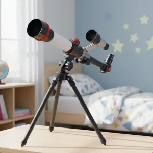 telescope toy, astronomical telescope, reflector telescope