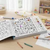 coloring book, look and find book, seek and find book