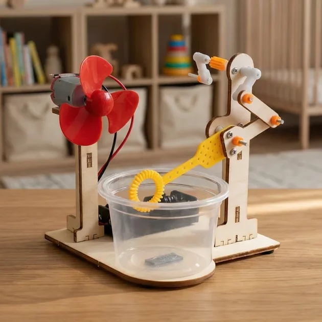 science experiment toy, windmill toy
