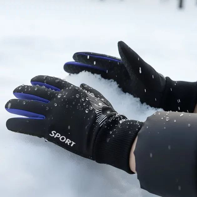 winter warm gloves, waterproof gloves, non-slip gloves, thermal gloves