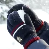 winter knitted gloves, thick gloves, soft gloves, warm gloves, thick gloves