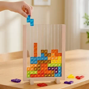 3D puzzle, tangram puzzle, tetris board game