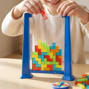 3D puzzle, tangram puzzle, tetris board game