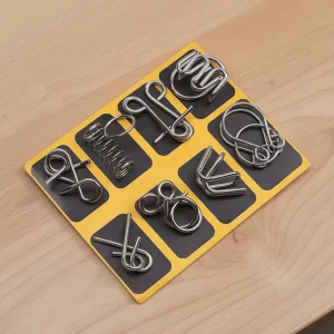 unlock puzzle, unlock metal puzzle, metal wire puzzle