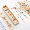 pick up sticks game, wooden pick up sticks