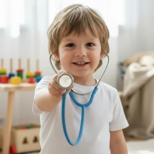 Stetoskop-leketøy for barn til rollelek