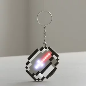 pixel keychain