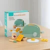 wooden toaster set, wooden toaster toy