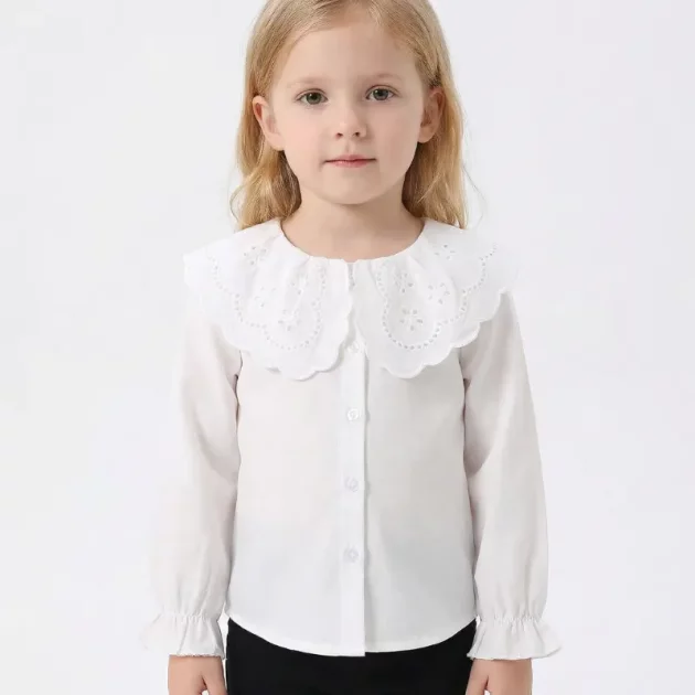 lace collar cardigan