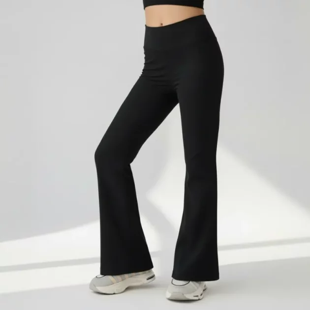 high waisted flare leggings, high waist flared pants