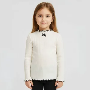 long sleeve top with ruffles, long sleeved top, cute long sleeve shirts