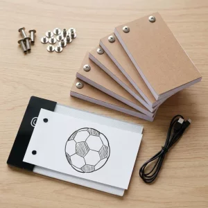 LED Lys Tegneplate med Flipbøker