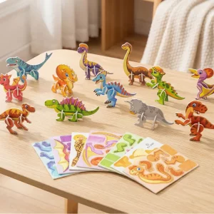3d cartoon puzzle