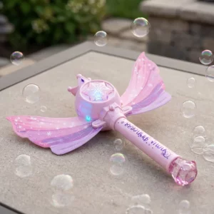 light up bubble wand, bubble blower wand, princess bubble wand