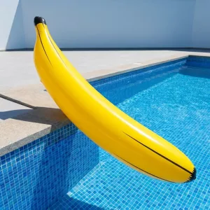Oppblåsbar banan utendørsleke og festdekor