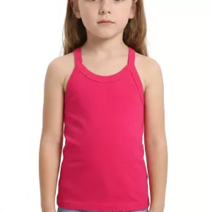 Sommer-singlet i bomull for barn